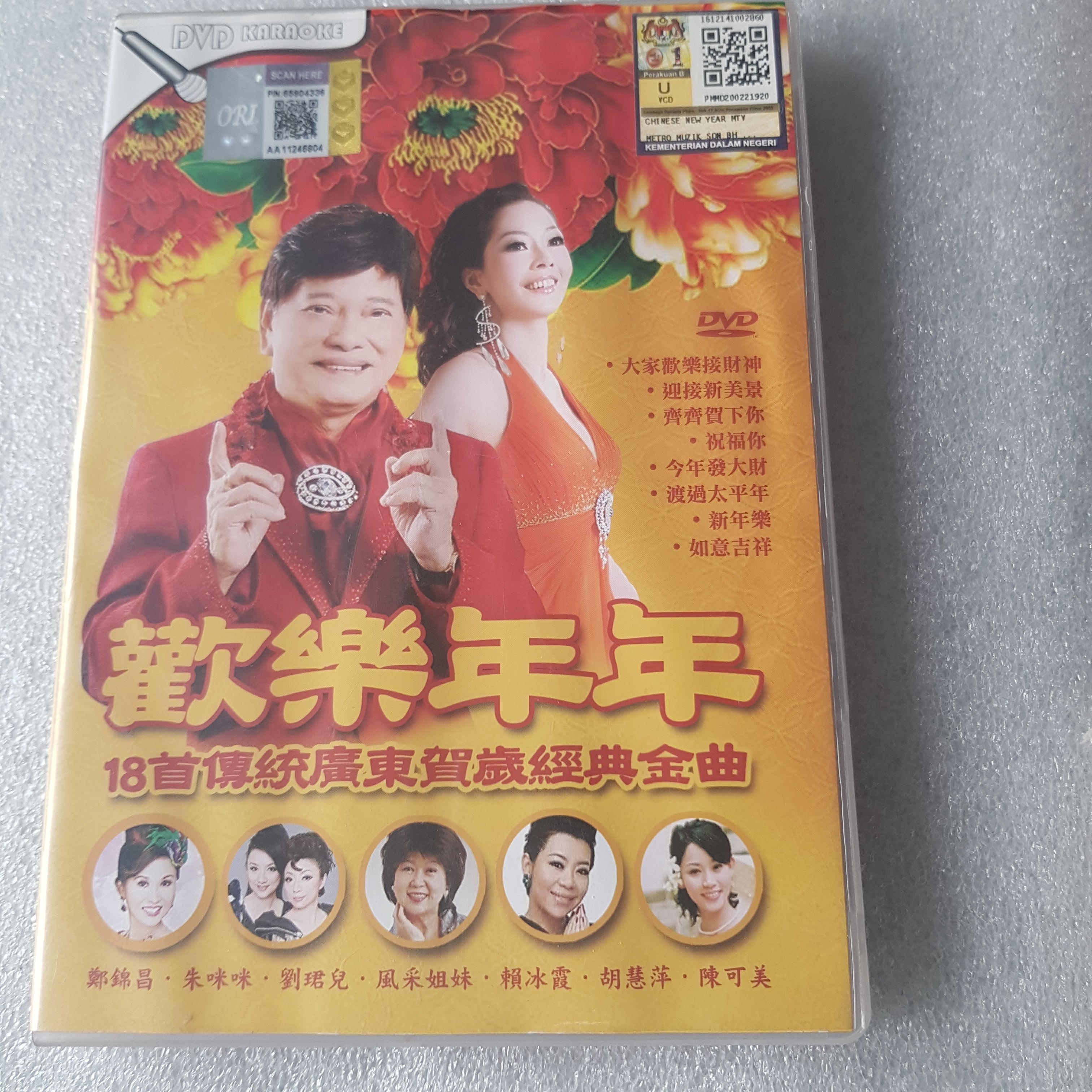 DVD 广东新年歌欢乐年年New Year song