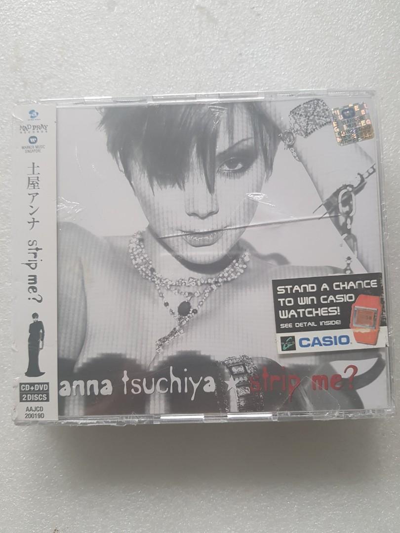 CD japan anna tsuchiya 土屋安娜 strip me seal copy. Casing front and back got  clack