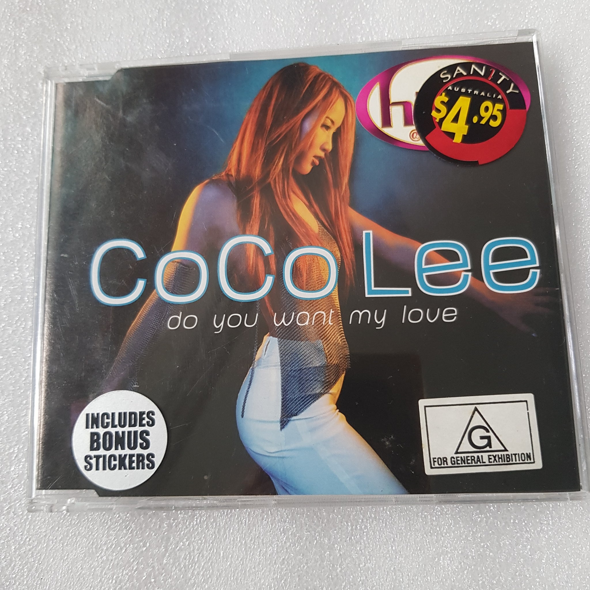 CD coco lee 李玟do you want my love jewel case little scratches 少花