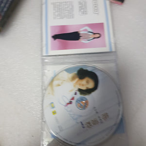 CD 陈淑桦 Sarah chan 爱是唯一的理由 中国版 背面封面纸被剪小 cd少花