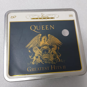 English CDs metal box Queen greatest hits II