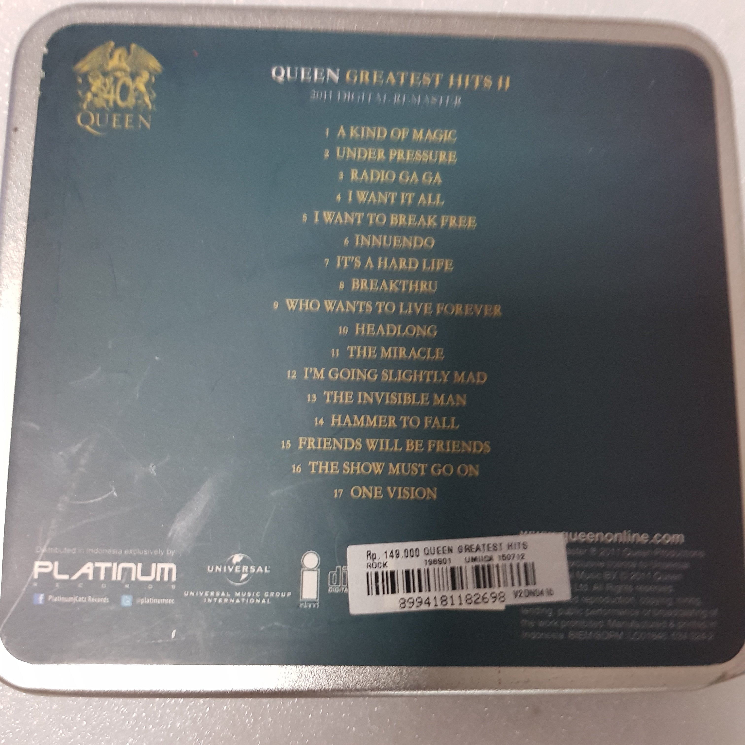 Queen - Greatest Hits (Remastered) - CD