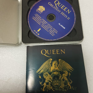 English CDs metal box Queen greatest hits II