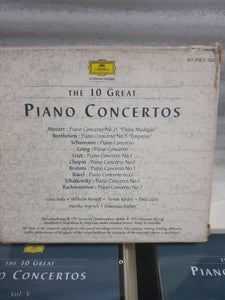 cd |5cd set piano concertos English music