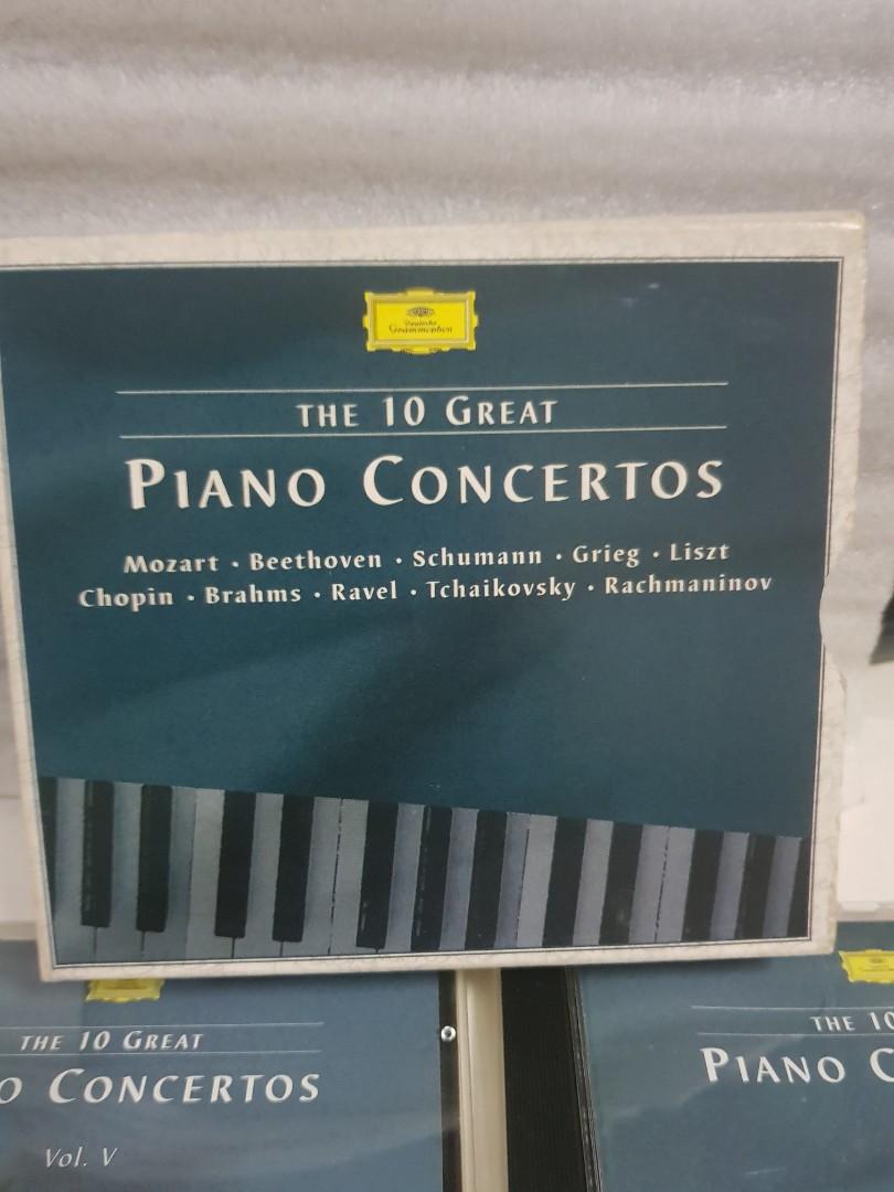 cd |5cd set piano concertos English music