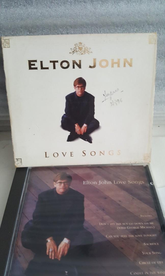 Cd Elton John love song english