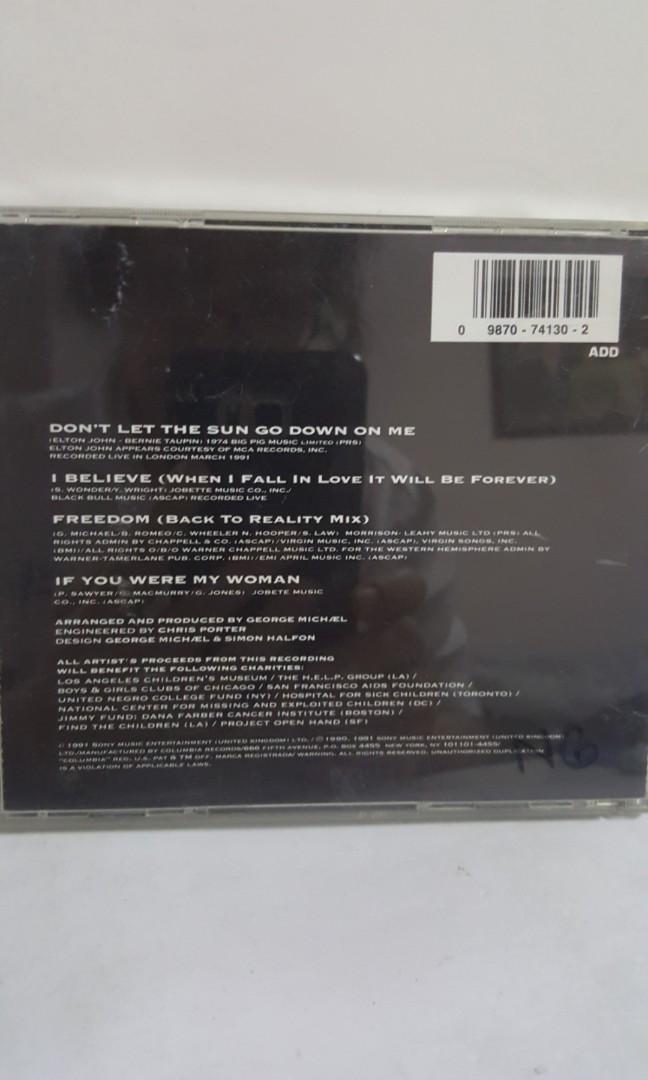 Cd English George michael Elton john