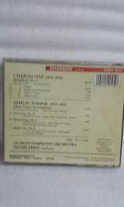 Cd charles ives samuel barber English chandos gold disc