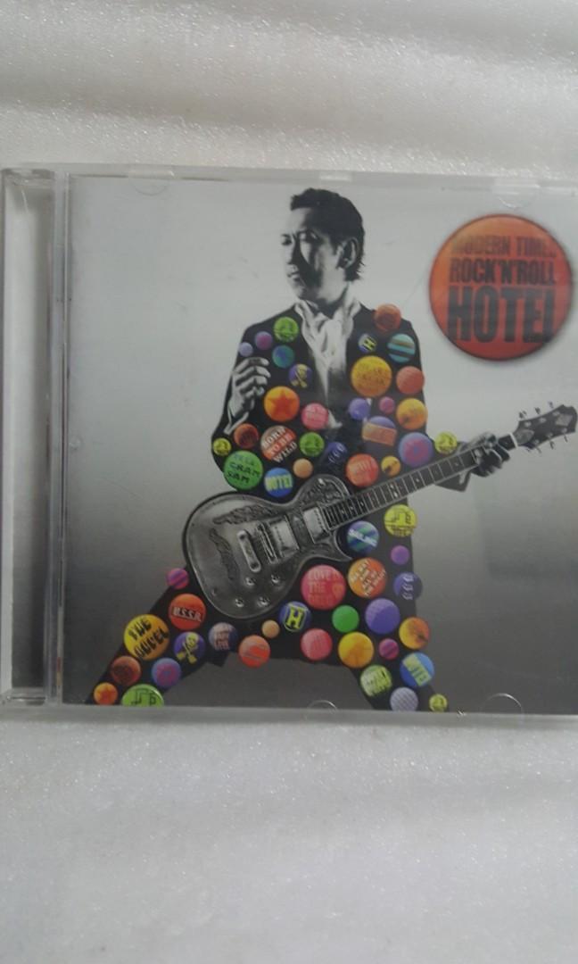 Cd 布袋寅泰tomoyasu hotel japan modern time rock and roll one part of disc scratch