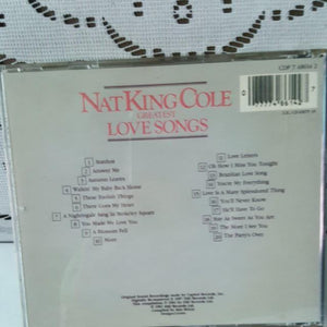 Cd|Nat king Cole EMI love song English - GOMUSICFORUM