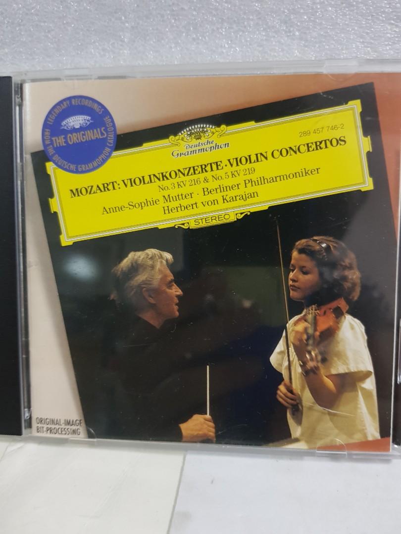 Cd|mozart violin concerto english music