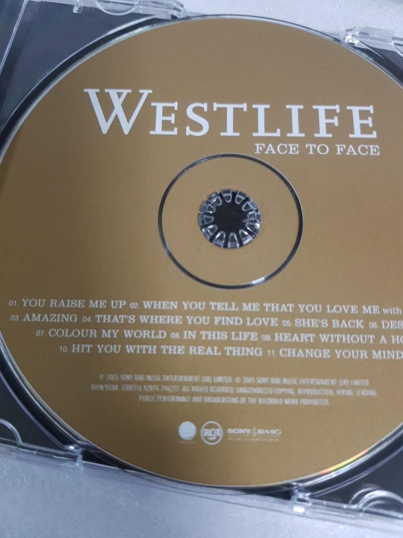 Westlife FACE TO FACE CD